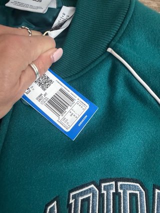 Bomber Adidas Verde Uomo