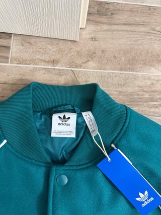 Bomber Adidas Verde Uomo