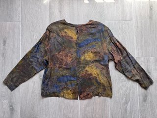 Camisa multicolor manga larga