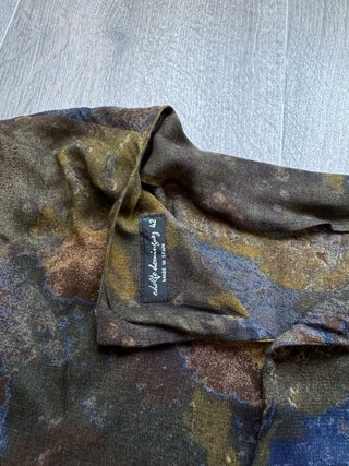 Camisa multicolor manga larga