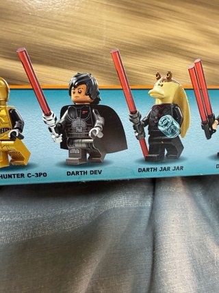 Lego Star Wars Minifiguras 75389 5 minis sin sacar
