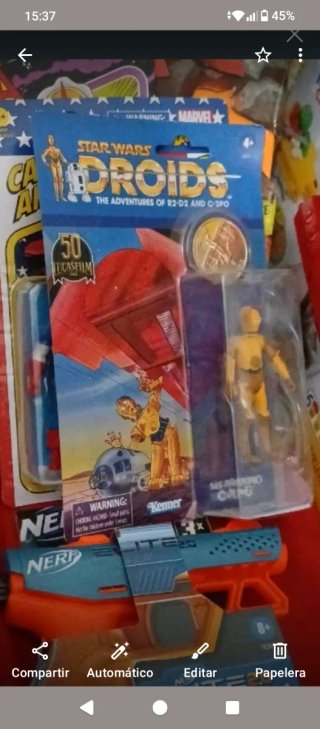 Star Wars Droids Kenner C-3PO Figura