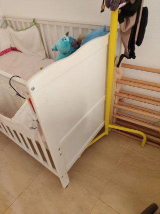 Cuna/Cama Evolutiva Blanca