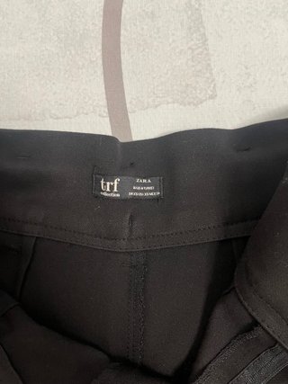 Pantalón de vestir negro elastico