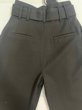Pantalón de vestir negro elastico