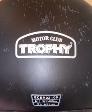 Casco de Moto Negro Talla M