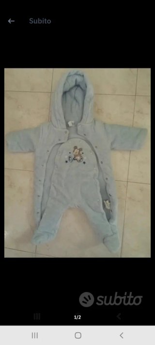 Tutone bimbo azzurro