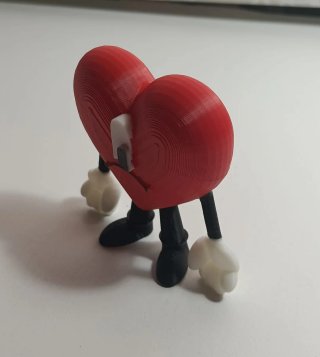 Figura Corazón Bad Bunny