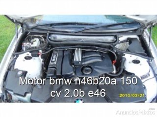 Motor bmw n46b20a 150 cv 2.0b e46