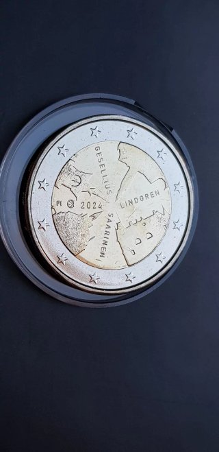 2€ Finlandia 2024 Architettura FDC