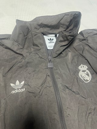 Chaqueta Adidas Real Madrid Gris y marron