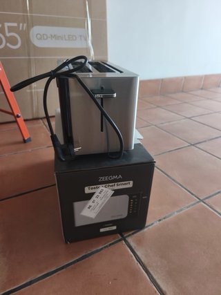 Tostadora Zeegma 4 rebanadas