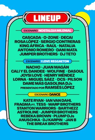 Nostalgia Milenial Fest Sevilla, Love of Twenty
