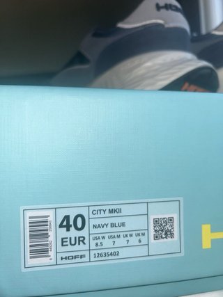 Zapatillas Hoff Azul y Gris