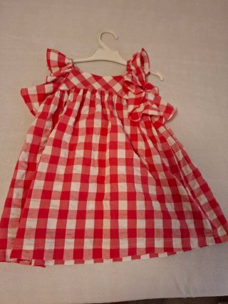 Vestido cuadros Mayoral Talla 4