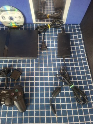 PS2 SLIM + GTA ORIGINAL COMPLETA