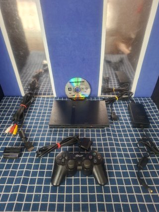 PS2 SLIM + GTA ORIGINAL COMPLETA