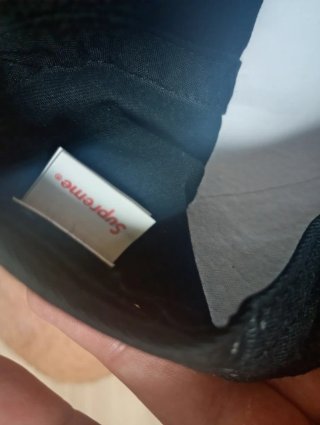 Gorra supreme negra