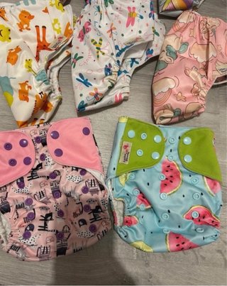 Lote Pañales Reutilizables Bebé Littles & Bloomz