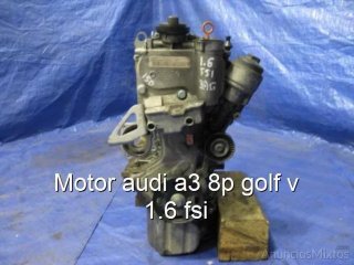 Motor audi a3 8p golf v 1.6 fsi