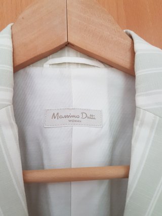 Blazer Massimo Dutti Rayas Talla 36
