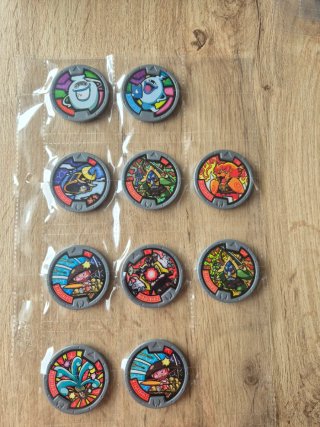 Colección Yokai Watch Medallas