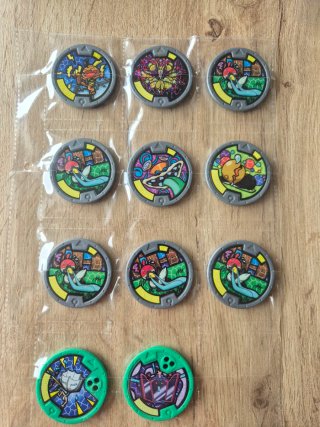 Colección Yokai Watch Medallas