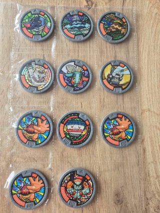 Colección Yokai Watch Medallas