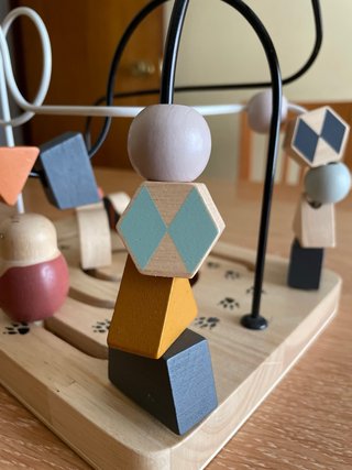 Laberinto de Cuentas Kid's Concept Madera