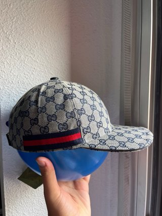 Gorra Gucci Beige y Azul
