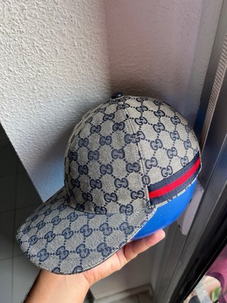 Gorra Gucci Beige y Azul