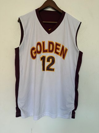 Camiseta tipo basquet Reversible Golden 12