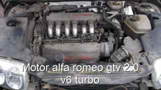 Motor alfa romeo gtv 2.0 v6 turbo