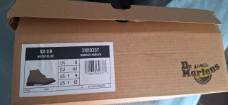 Botas Dr Martens Nobuk Verde Oliva