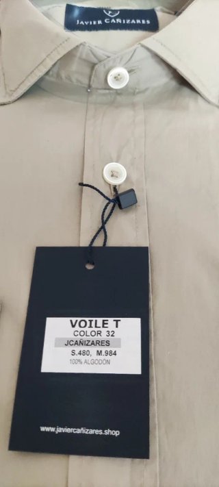 Camisa marca Javier Cañizares