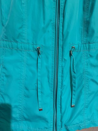 Gilet donna color verde/azzurro
