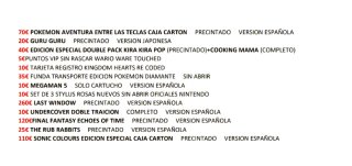 COLECCIÓN NINTENDO DS