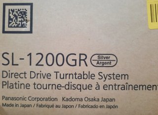 Tocadiscos Technics SL-1200GR Made in Japan