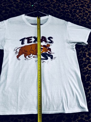 Camiseta Texas con estampado de toro