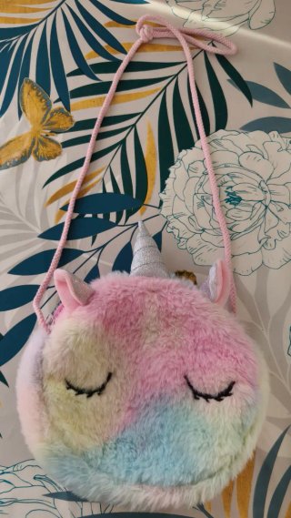 borsetta tracolla unicorno