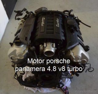 Motor porsche panamera 4.8 v8 turbo
