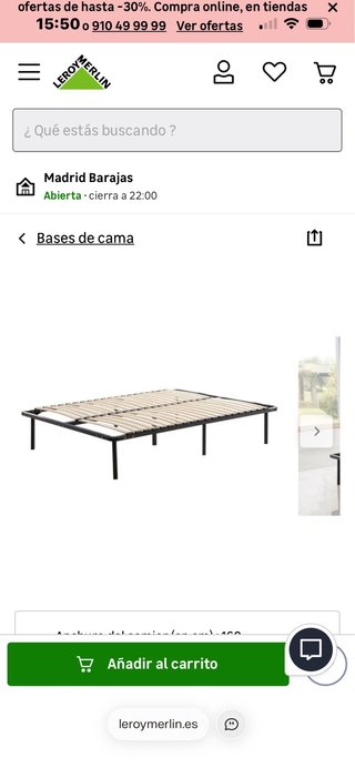 Somier marca IKEA.