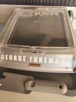 Parrilla hamburguesas George Foreman, c