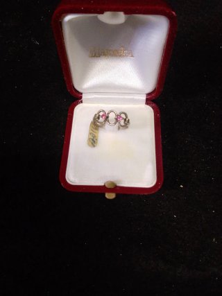 Anillo plata antigua