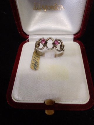 Anillo plata antigua