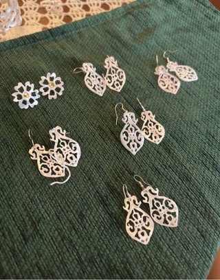 Pendientes de nácar