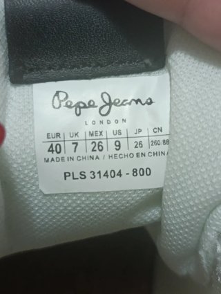 Pepe Jeans Adams Logy Talla 40 Blancas