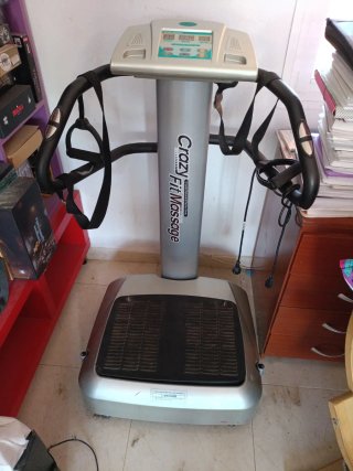 Plataforma fitness vibradora,solo en mano