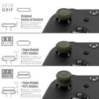6 grips Skin CQC FPS para Xbox Ally y mandos Xbox