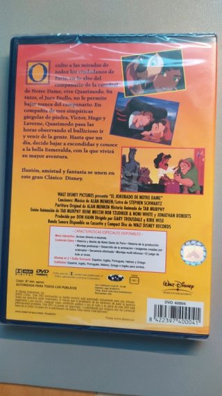 DVD El Jorobado de Notre Dame
